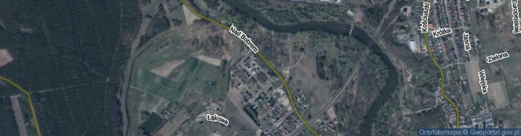 Zdjęcie satelitarne Topolowa ul.